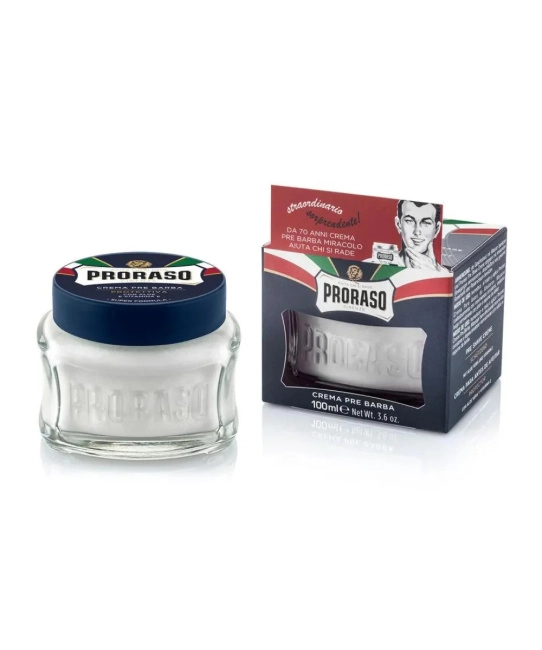 PRORASO Крем до бритья защитный с алоэ и витамином Е, 100мл (3)