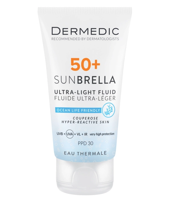 Dermedic Ультралегкий флюид SPF 50+ для чувствительной кожи, 40мл