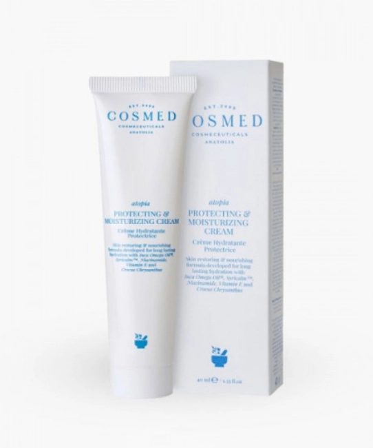 Cosmed Крем защитный увлажняющий для сухой и  и очень сухой кожи ATOPIA PROTECTING & MOISTURIZING CREAM, 400мл (2)