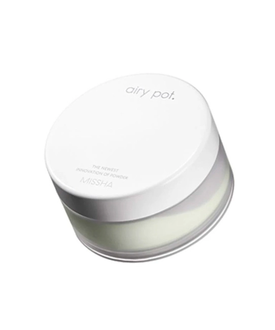 MISSHA Рассыпчатая пудра для лица Airy Pot Powder Mint, 9г