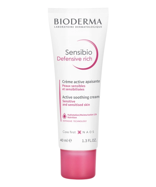 Bioderma Крем для лица Sensibio Defensive Риш, 40мл