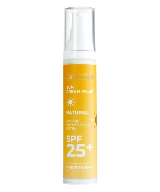 Greenmade Крем-флюид для лица с арбутином SPF 25, 50мл