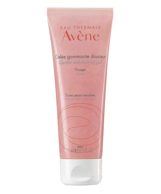 AVENE Гель-скраб мягкий очищающий для лица, 75мл