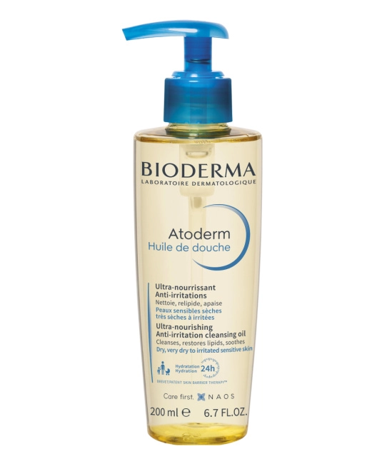 Bioderma Масло для душа для сухой и раздраженной кожи, 200мл
