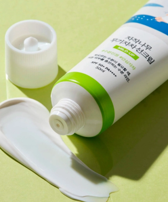Round Lab Увлажняющее солнцезащитное средство для чувствительной кожи BIRCH JUICE MILD-UP SUNSCREEN, 50мл (2)
