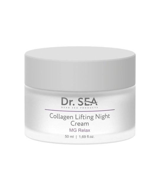 Dr.Sea Коллагеновый ночной лифтинг крем с комплексом MG RELAX, 50мл