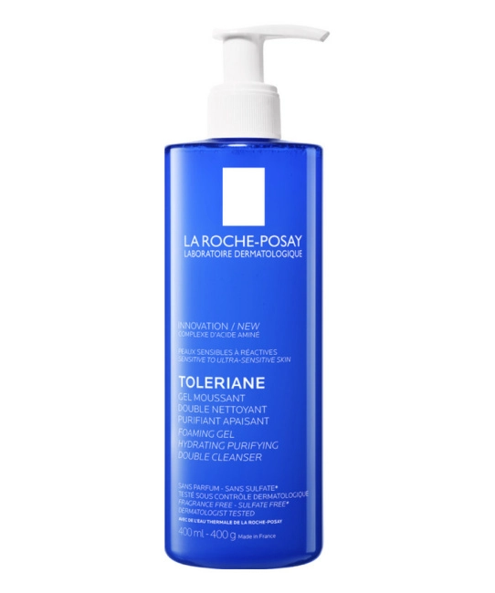 La Roche-Posay Гель-пенка очищающая для лица двойного действия, 400мл