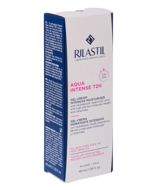 Rilastil AQUA Intence 72 H  Гель-крем интенсивно увлажняющий, 40мл (1)