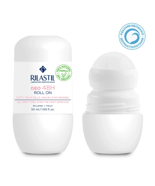 Rilastil RILASTIL Шариковый дезодорант DEO 48H, 50 мл, 50 (1)