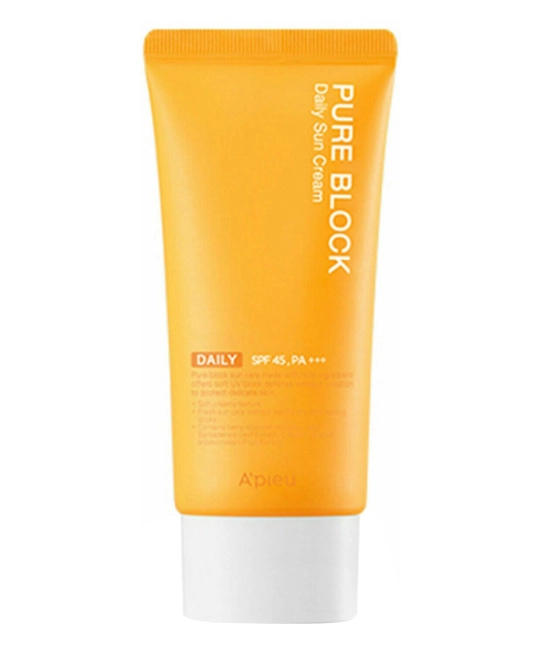 A`PIEU Солнцезащитный крем для лица SPF 45 PA+++, 50мл