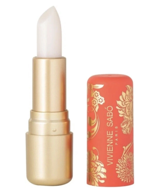 Vivienne Sabo Помада-бальзам для губ "Balm Fantaisie" тон 01: прозрачный мерцающий, 4г