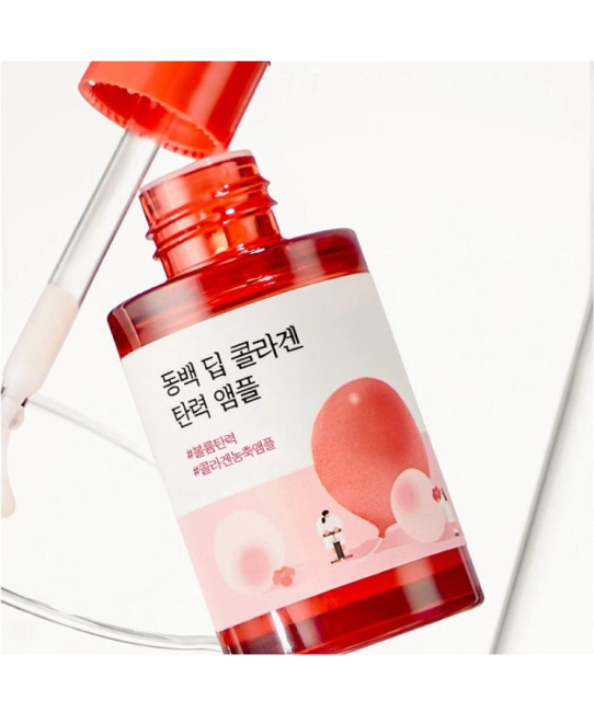 Round Lab Укрепляющая сыворотка для лица ROUND LAB CAMELLIA DEEP COLLAGEN FIRMING AMPOULE, 30мл (2)