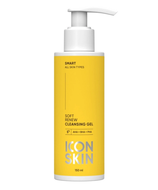 Icon skin Гель для умывания очищающий с кислотами, 150мл