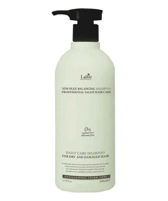 Lador Шампунь для волос без силиконов NEW-PLEX BALANCING SHAMPOO, 530мл