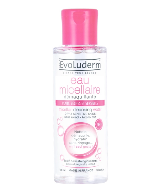 Evoluderm Мицеллярная вода для сухой и чувствительной кожи