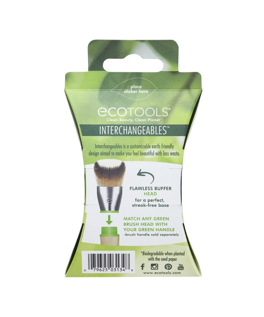 EcoTools Насадка-кисть для тональной основы сменная Interchangeables, 1шт (5)