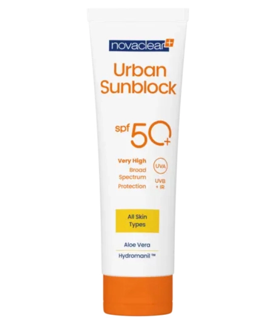 NovaClear Крем защитный для всех типов кожи SPF50+, 125мл