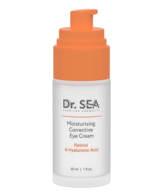 Dr.Sea Увлажняющий корректирующий крем для глаз с ретинолом и гиалуроновой кислотой, 30мл