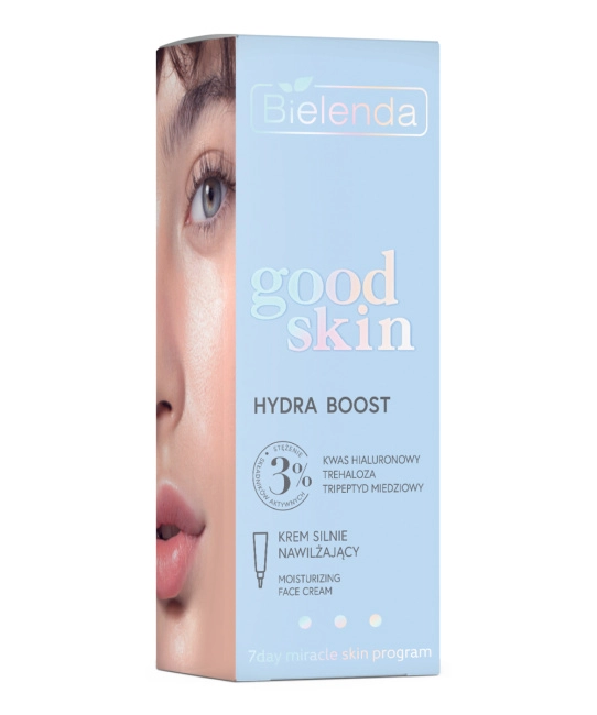 Bielenda Крем для лица интенсивно увлажняющий с гиалуроновой кислотой, трегалозой, трипептидами, 50мл (2)