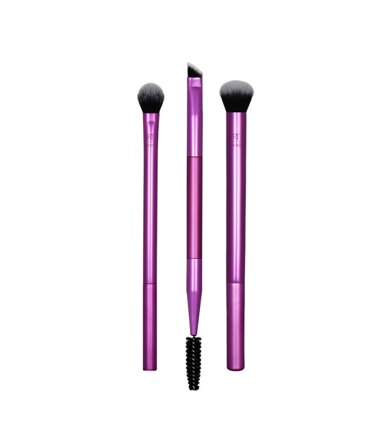 Real Techniques Набор кистей для макияжа глаз Eye Shade + Blend, 3шт