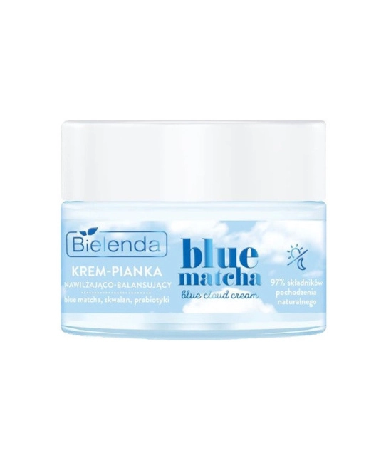 Bielenda Крем увлажняющий балансирующий BLUE MATCHA, 50мл