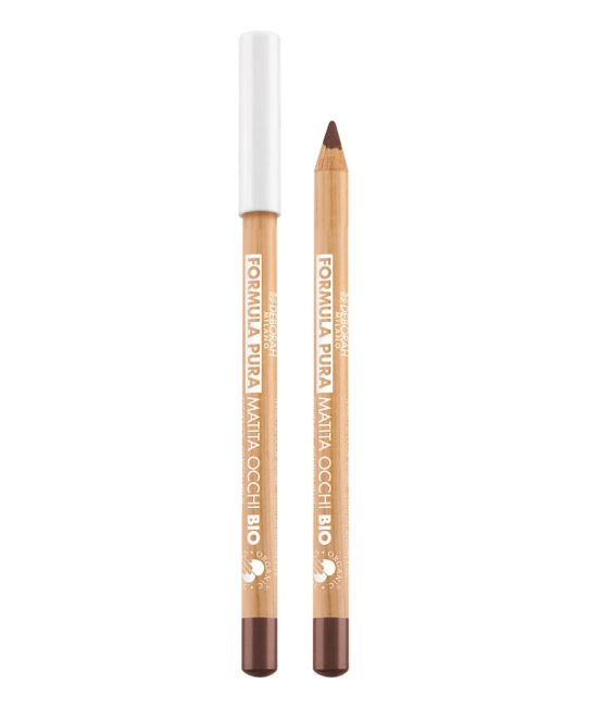 Deborah Milano Карандаш для глаз FORMULA PURA ORGANIC EYE PENCIL, тон: 02 Коричневый, 1.2г