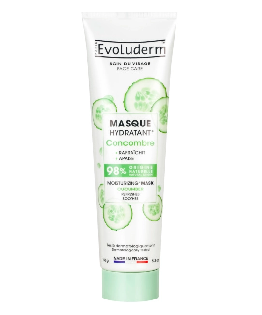 Evoluderm Увлажняющая огуречная маска для лица, 150г