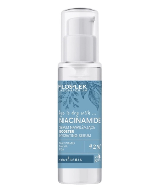Floslek Увлажняющая сыворотка NIACINAMIDE BOOSTER HYDRATING SERUM, 30мл