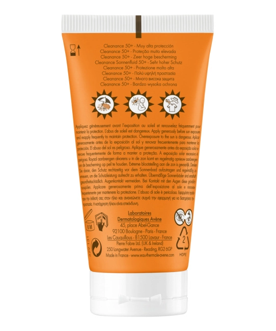 AVENE Флюид солнцезащитный для проблемной кожи CLEANANCE SPF 50+, 50мл (1)