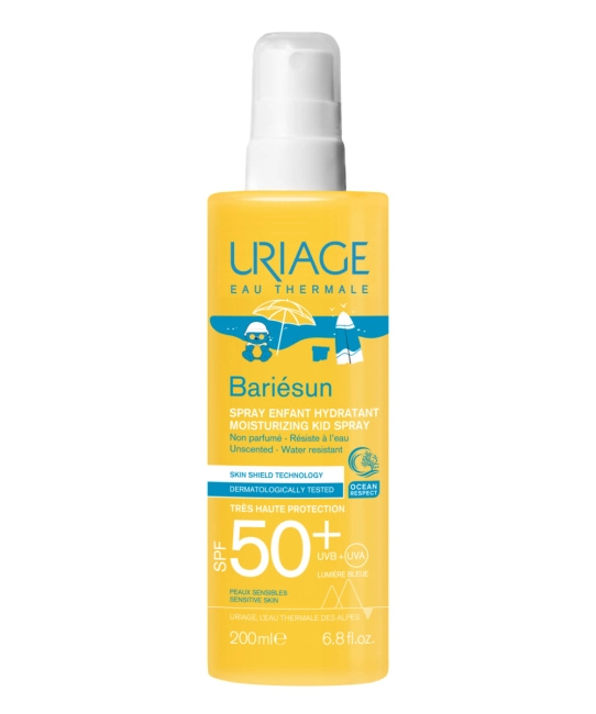 Uriage Спрей увлажняющий детский SPF 50+, 200мл