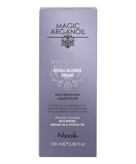 NOOK Nook Сыворотка для светлых волос Магия Арганы Nook MAGIC ARGANOIL BLONDE STORY SERUM blonde hair, 100 мл, 100мл (2)