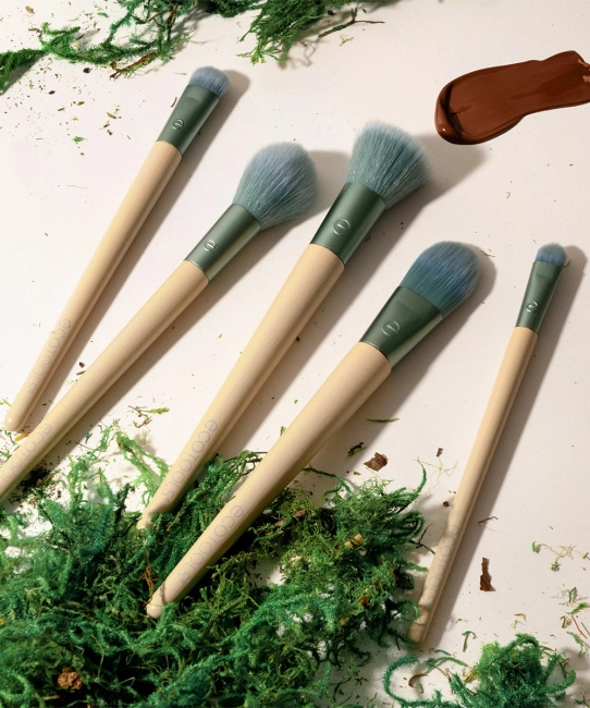 EcoTools Набор кистей для макияжа Elements, 5шт (1)