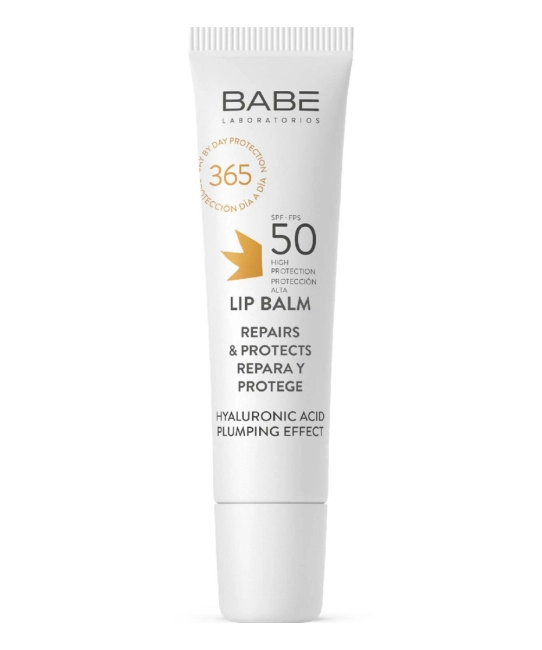 BABE Laboratorios Бальзам для губ с SPF50, 15мл