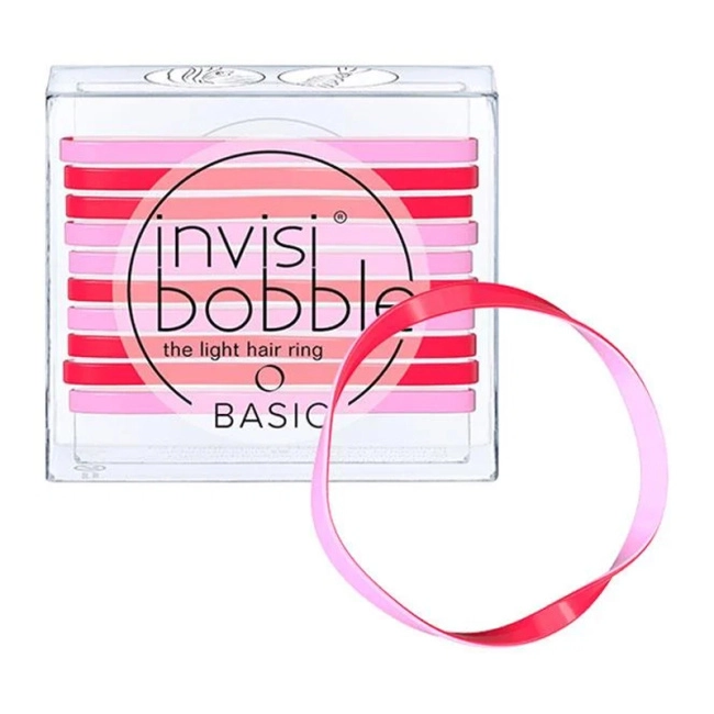 INVISIBOBBLE Резинка для волос BASIC Jelly Twist, 10шт