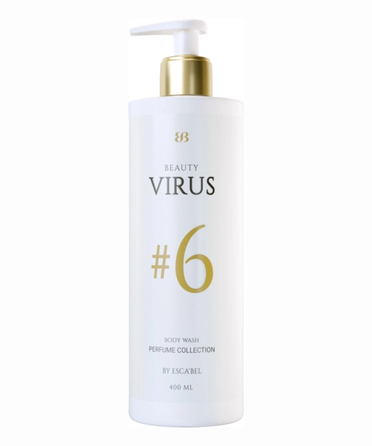 BEAUTY VIRUS Гель для душа парфюмированный №6, 400мл