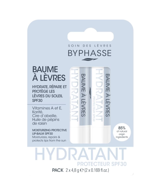 BYPHASSE Бальзам для губ защитный SPF30, 9.6г