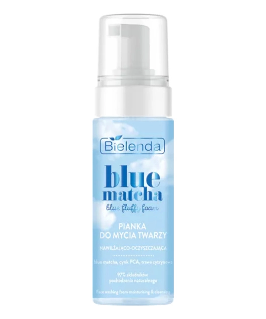 Bielenda Пенка для умывания увлажняющая BLUE MATCHA, 150г