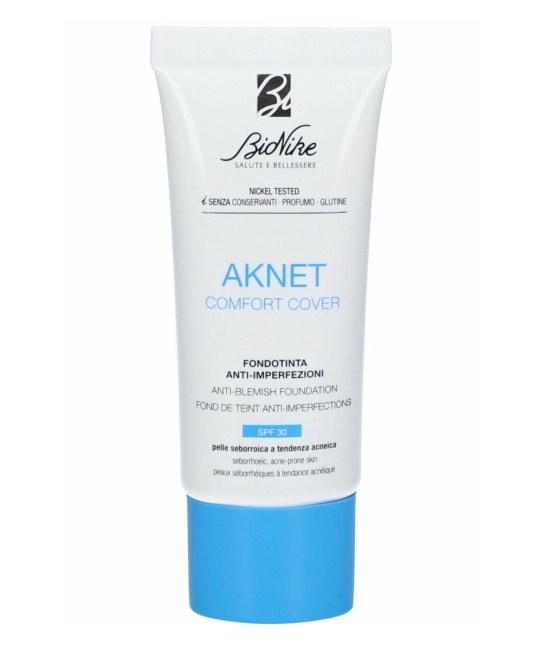 BioNike Тональная основа, маскирующая несовершенства кожи AKNET Comfort Cover 104 biscuit, 30мл