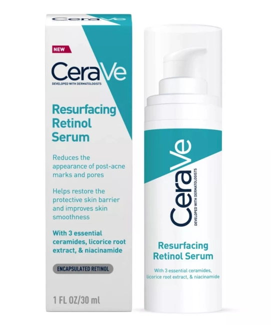 CeraVe Сыворотка восстанавливающая для лица с ретинолом, 30мл (2)