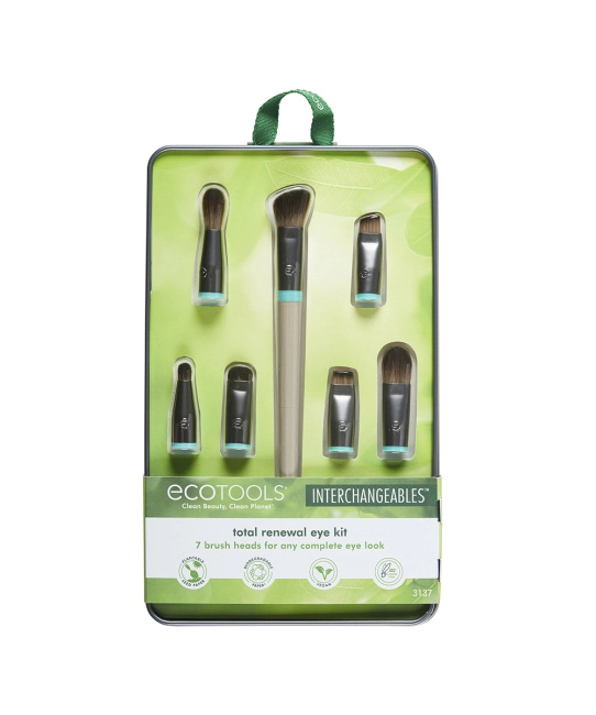 EcoTools Набор кистей для макияжа глаз Interchangeables, 8шт (3)