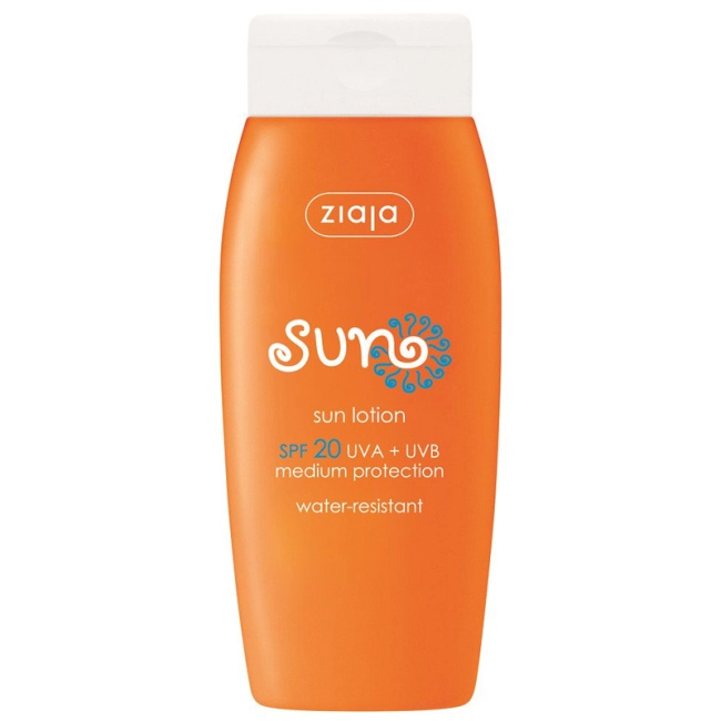ZIAJA Лосьон для загара SPF 20, 150мл