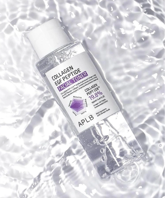 APLB Тонер с коллагеном и пептидами COLLAGEN EGF PEPTIDE FACIAL TONER, 160мл (2)