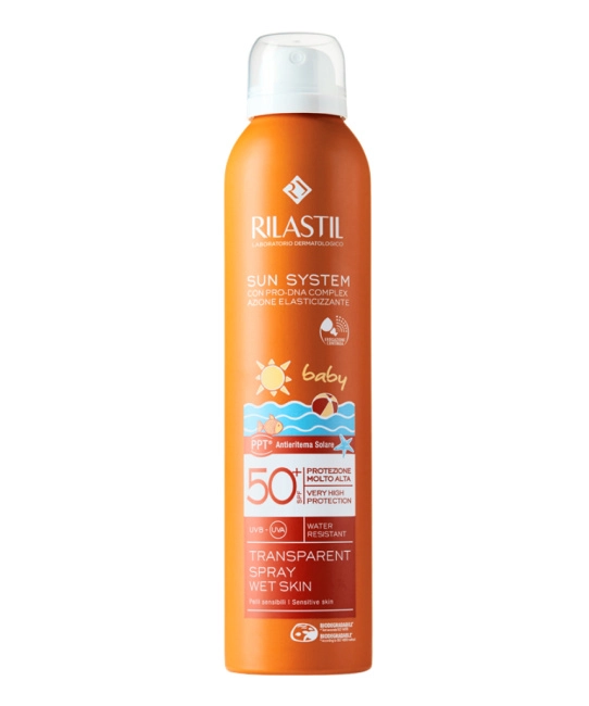 Rilastil Прозрачный спрей для детей SPF 50+, 200мл