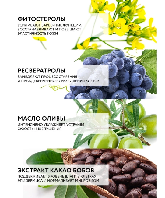 Dr.Sea Крем для тела детокс и лифтинг с фитостеролами и ресвератролом, 200мл (2)