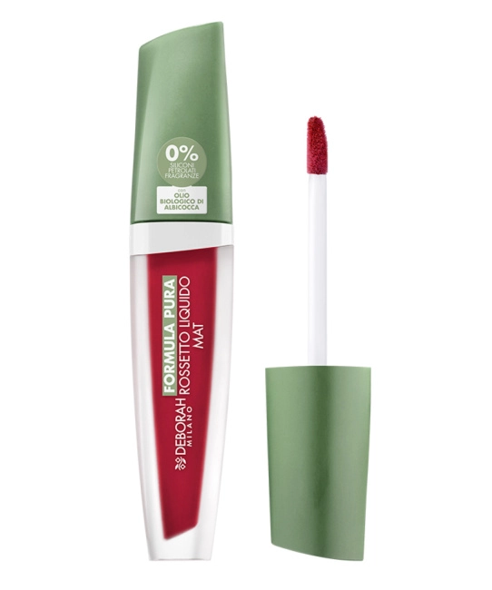 Deborah Milano Помада матовая жидкая FORMULA PURA ROSSETTO LIQUIDO MAT тон 07, 4.5мл