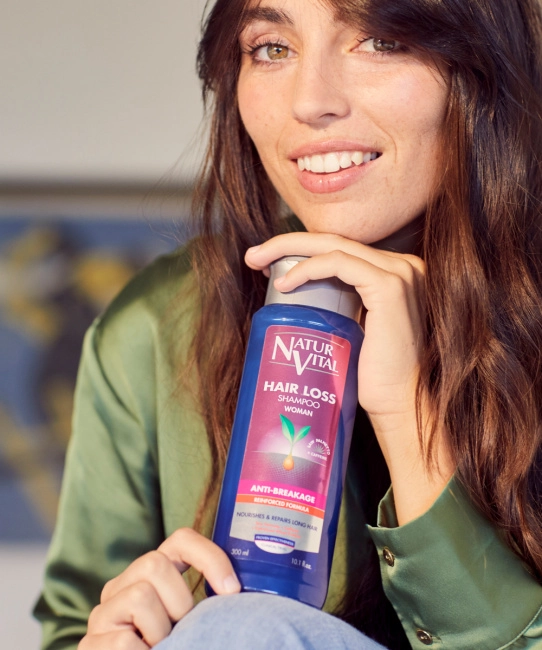 Natur Vital Шампунь против выпадения и ломкости волос, 300мл (3)