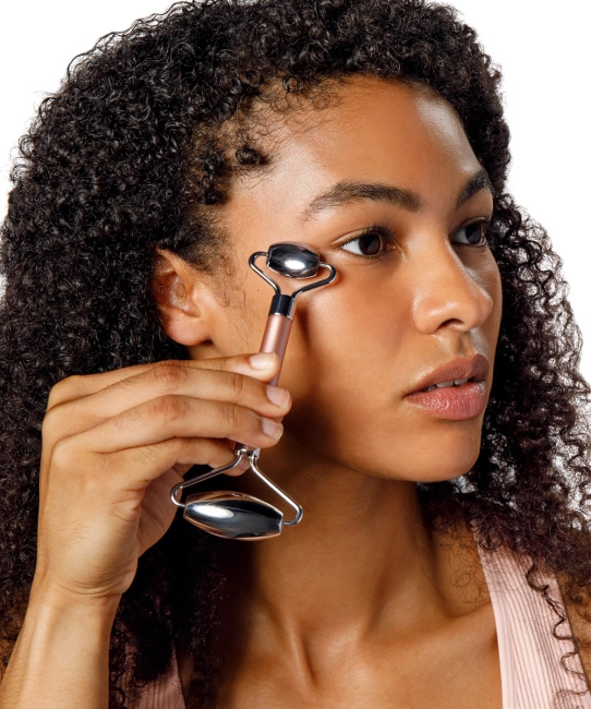 Real Techniques Роллер для лица двусторонний металлический, 1шт (3)