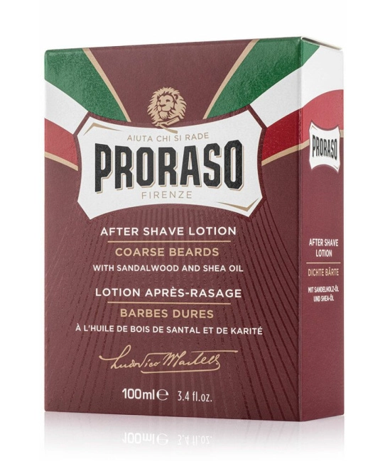 PRORASO Лосьон после бритья питательный с маслом сандала и маслом ши, 100 (2)