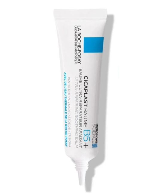 La Roche-Posay Бальзам для лица успокаивающий восстанавливающий B5+ Cicaplast, 15мл