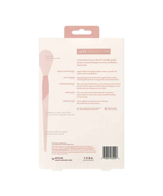EcoTools Набор кистей для макияжа Luxe, 5шт (2)